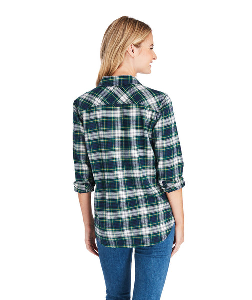 Vineyard Vines | Women's Flannel Relaxed Button Down