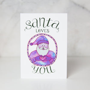 Wunderkid | Santa Loves You Card