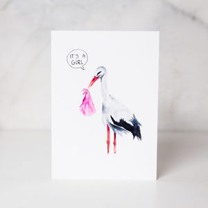 Wunderkid | It's A Girl Card