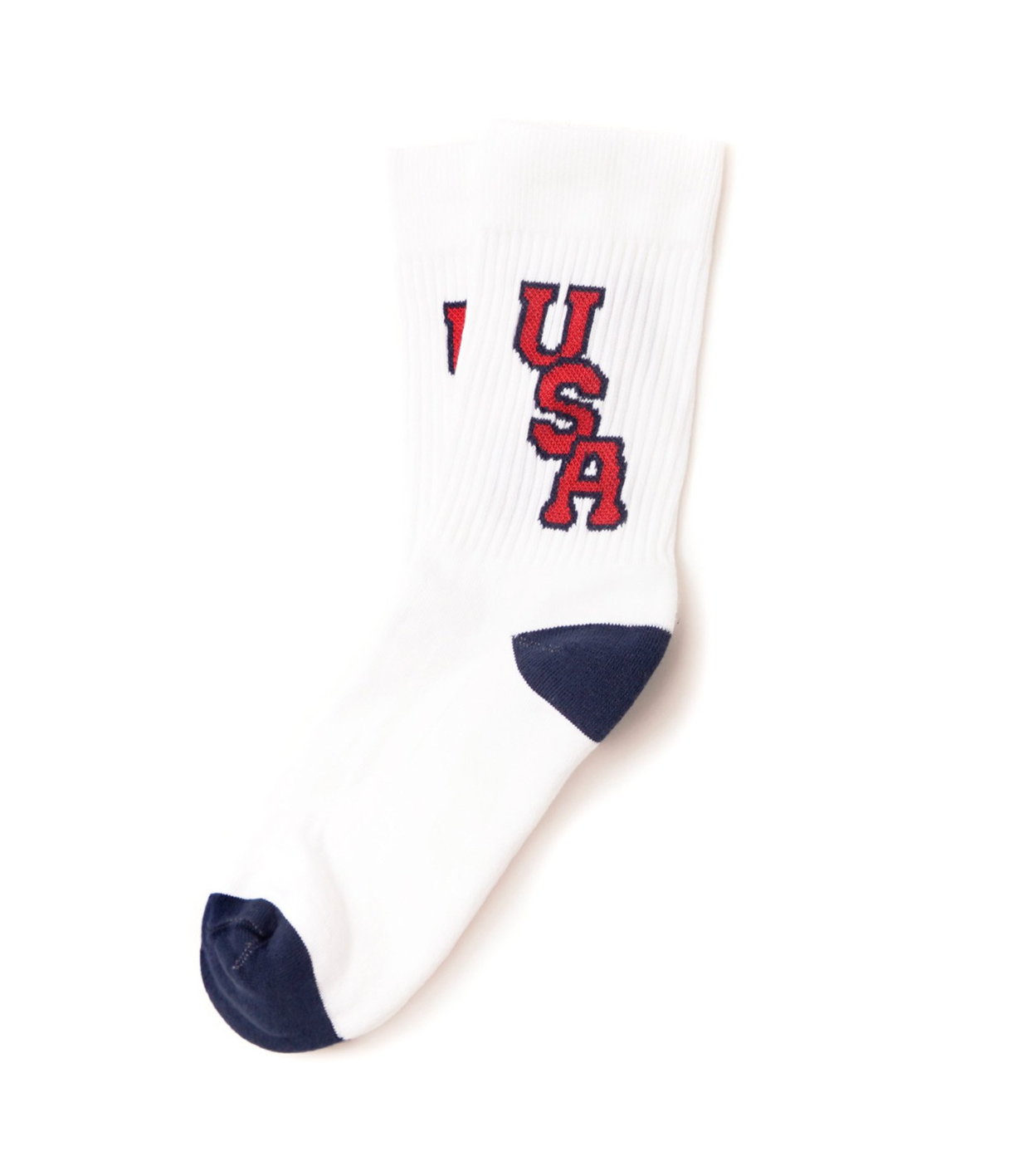 American Trench | The USA Sock - White