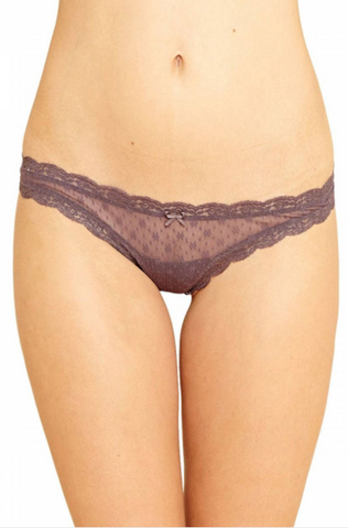 Love Libby Modal Cheeky Underwear with Lace Trim in Winter Three Color Pack  - SM at  Women's Clothing store