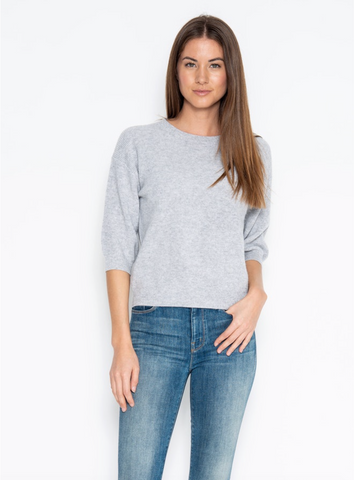 One Grey Day | Haven 3/4 Cashmere Pullover