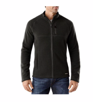 Smartwool Echo Lake Full Zip Fleece – CARBON - Main Image