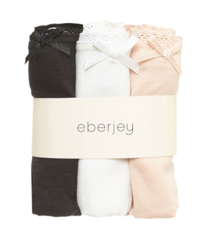 Eberjey | Pima Goddess Everyday Thong 3 Pack